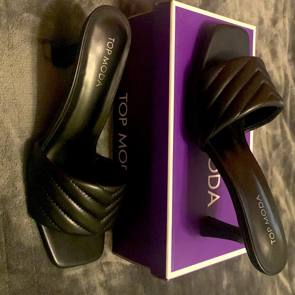 Top Moda low heel Sandal - Picture 2 of 8